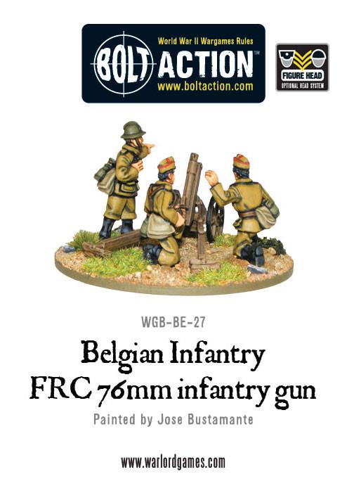 Belgian FRC 76mm infantry gun