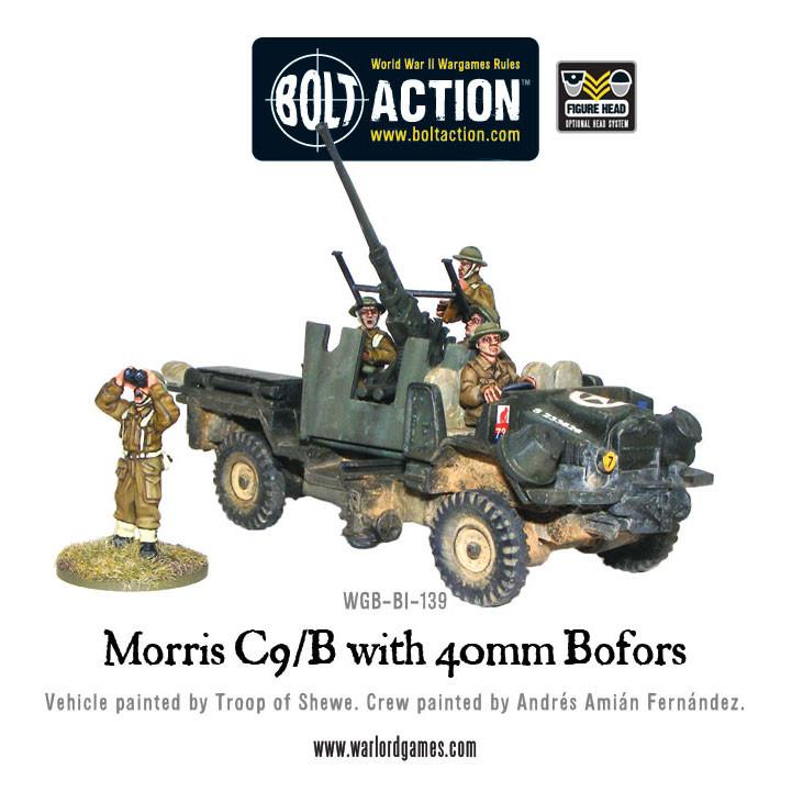 Morris C9/B with 40mm Bofors