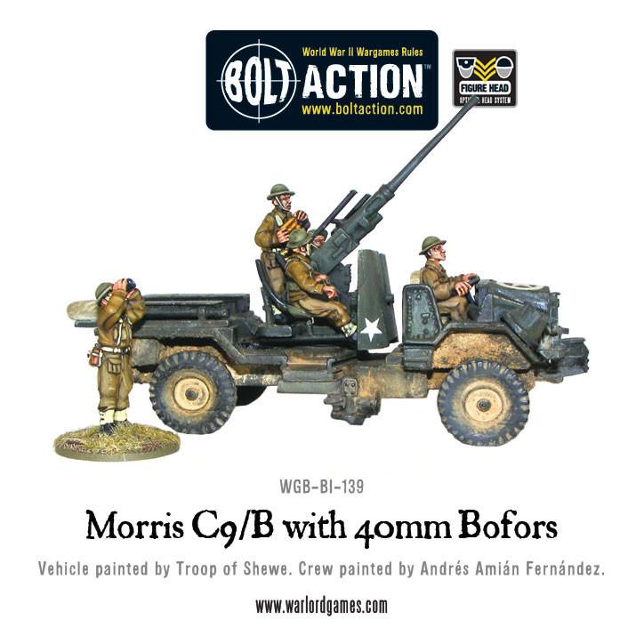 Morris C9/B with 40mm Bofors