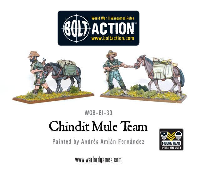 Chindit Mule Teams