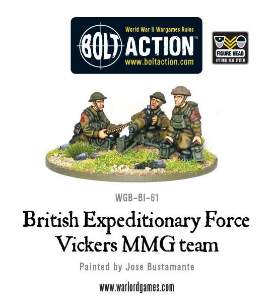 BEF Vickers MMG team