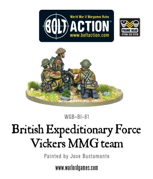 BEF Vickers MMG team