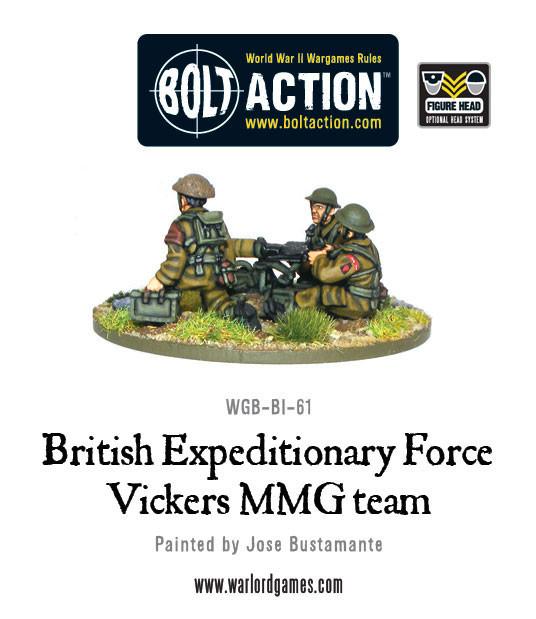 BEF Vickers MMG team