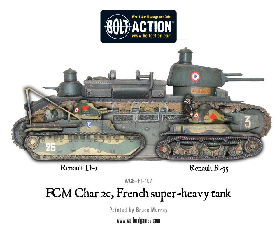 FCM Char 2c super-heavy tank