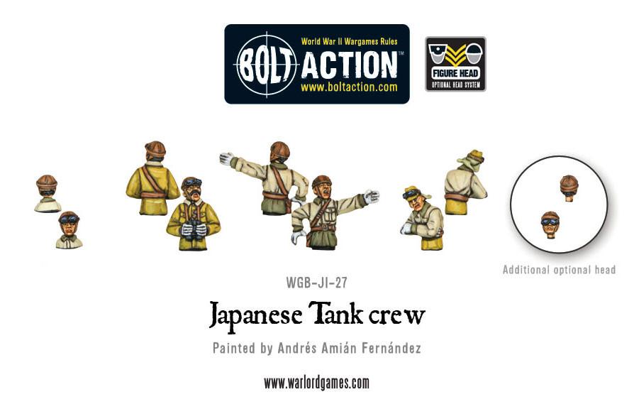 Japanese tank crew