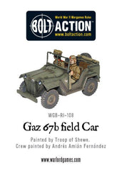 Soviet Gaz 67b field Car