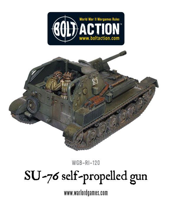 Soviet SU-76 Self-Propelled Gun