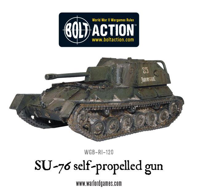 Soviet SU-76 Self-Propelled Gun