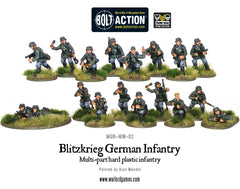 Blitzkrieg German Infantry plastic boxed set