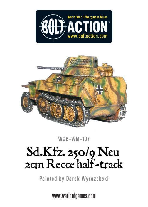 Sd.Kfz 250/9 Neu 2cm Recce half track