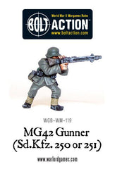 MG42 Gunner (Sd.Kfz 250 or 251)