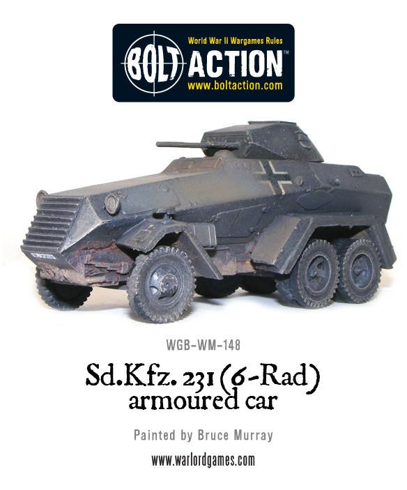 Sd.Kfz 231 6-rad armoured car