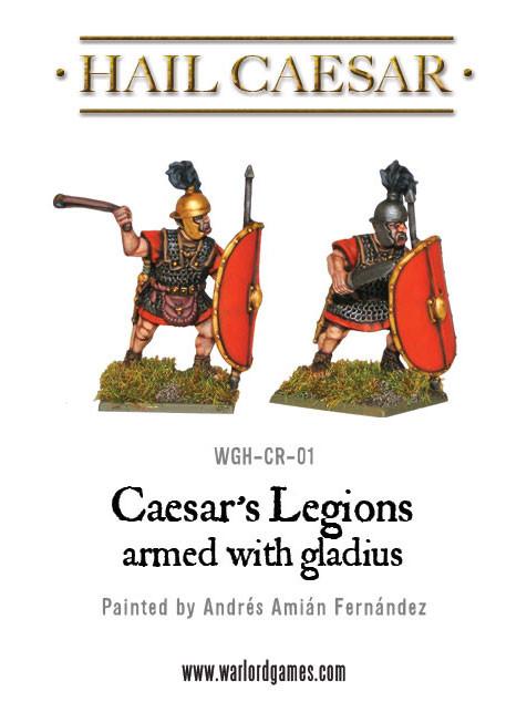 Caesarian Romans with gladius