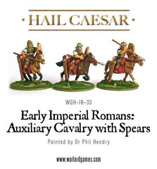 Early Imperial Romans: Auxiliary Cavalry with Spears