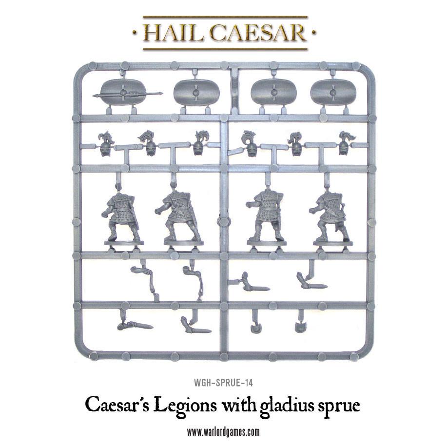 Caesar's Legions with gladius sprue