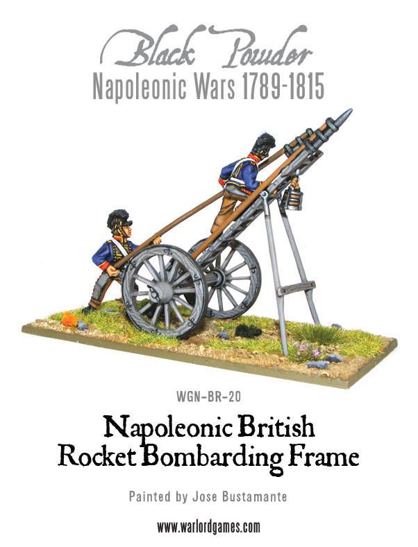 Napoleonic British Rocket Bombarding Frame