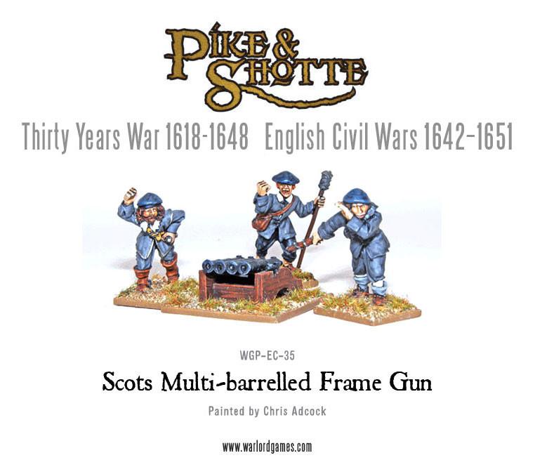 Scots Multi-barrelled Frame Gun