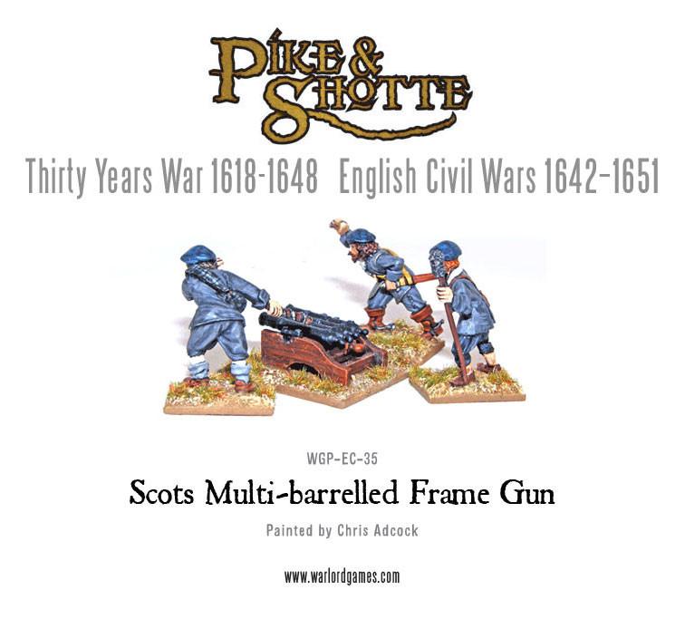 Scots Multi-barrelled Frame Gun