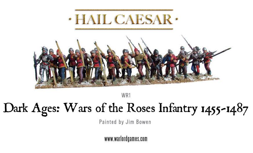 Wars of the Roses: Infantry (1455-1487) plastic boxed set