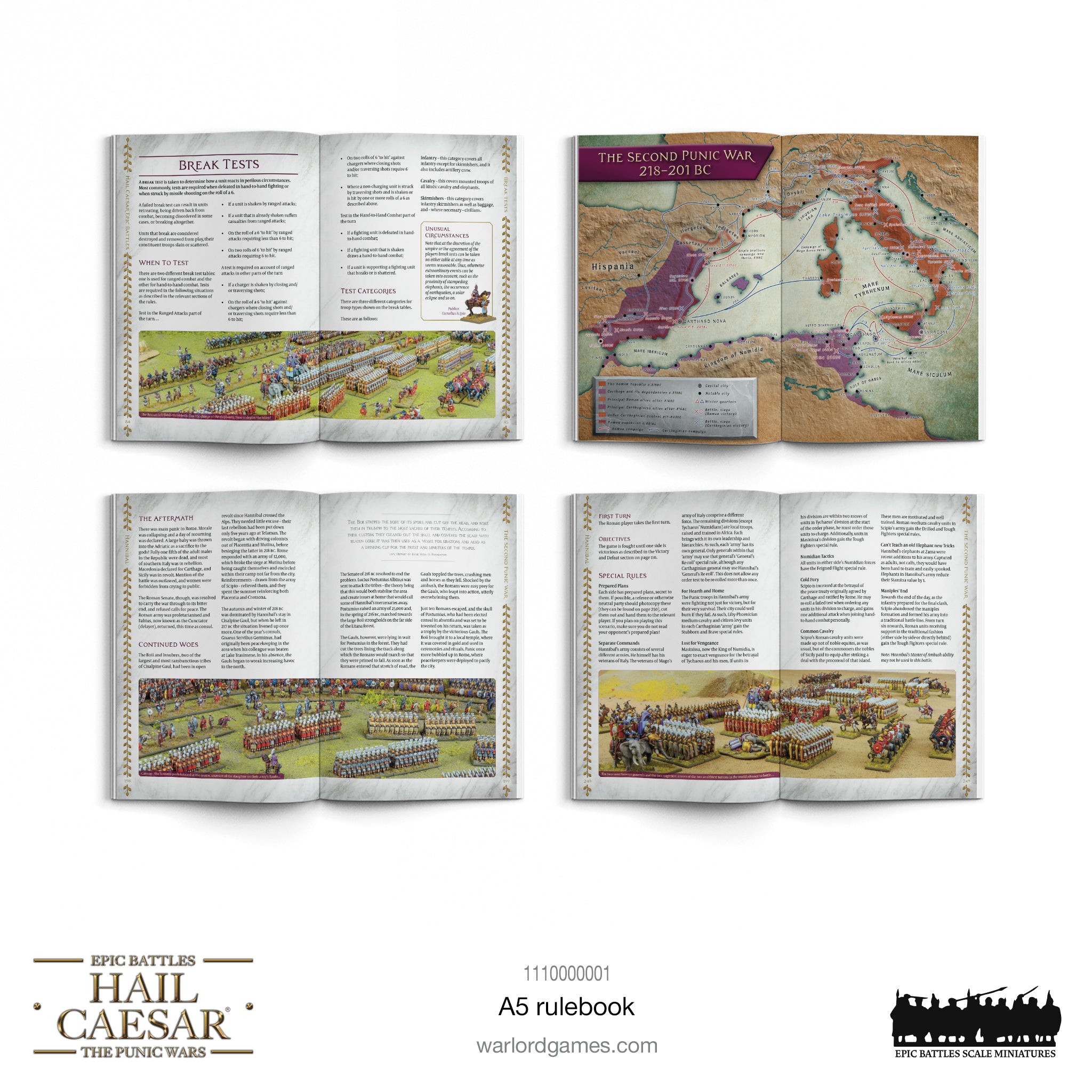 Hail Caesar Epic Battles: The Punic Wars rulebook