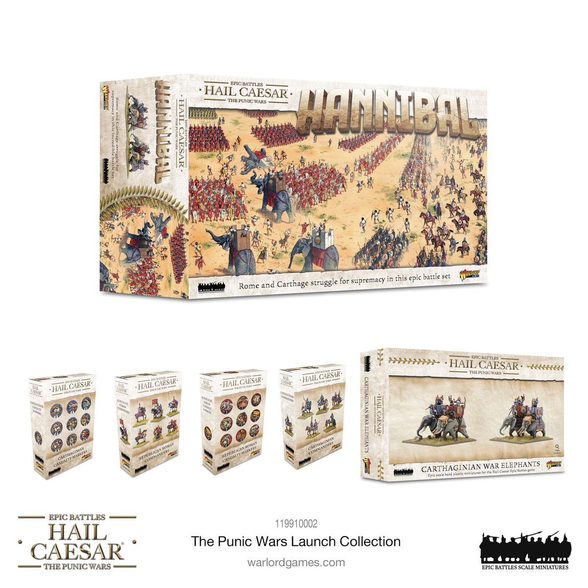 Hail Caesar Epic Battles – The Punic Wars Launch Collection