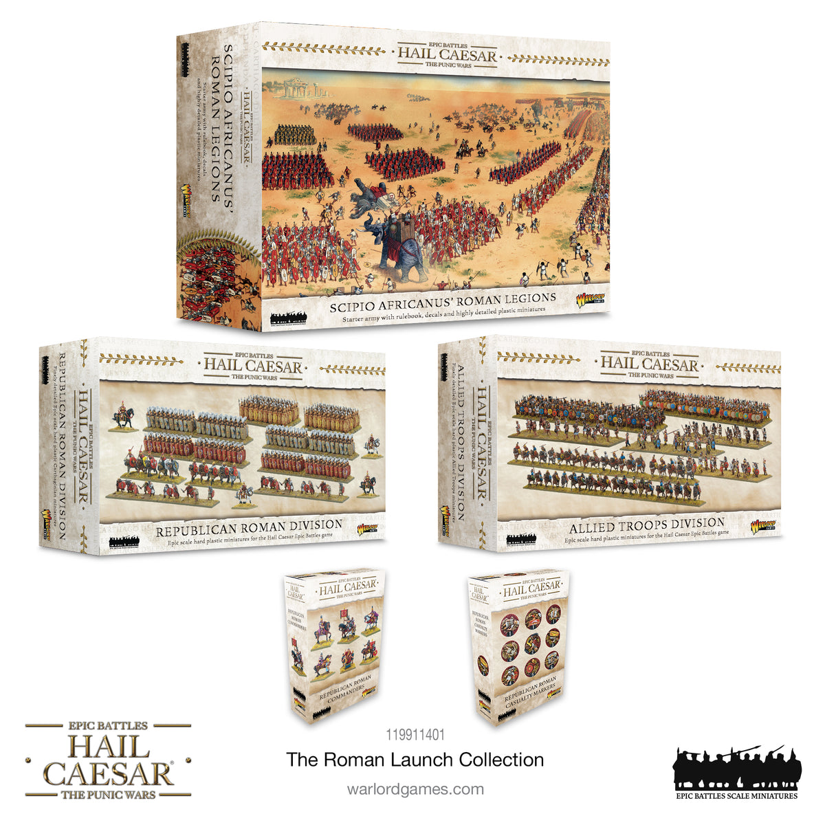 Hail Caesar Epic Battles – The Roman Launch Collection