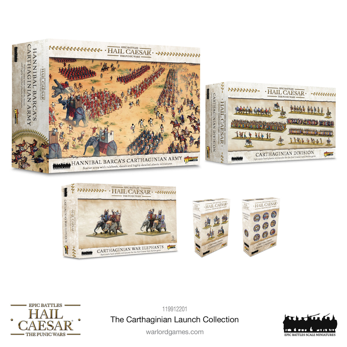 Hail Caesar Epic Battles – The Carthaginian Launch Collection