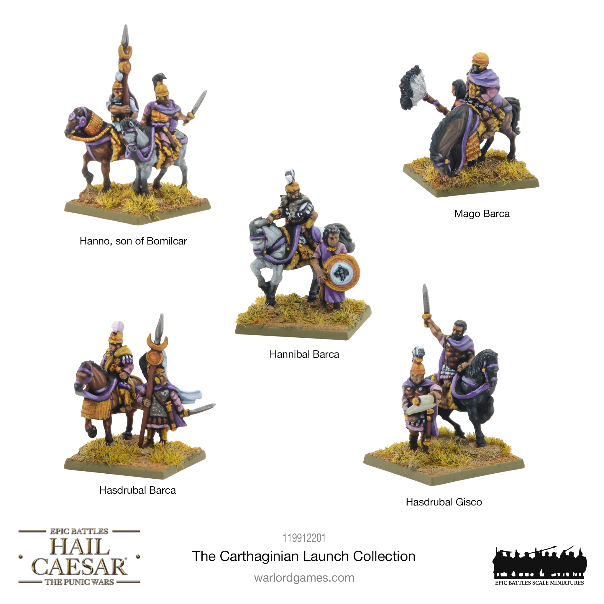 Hail Caesar Epic Battles – The Carthaginian Launch Collection