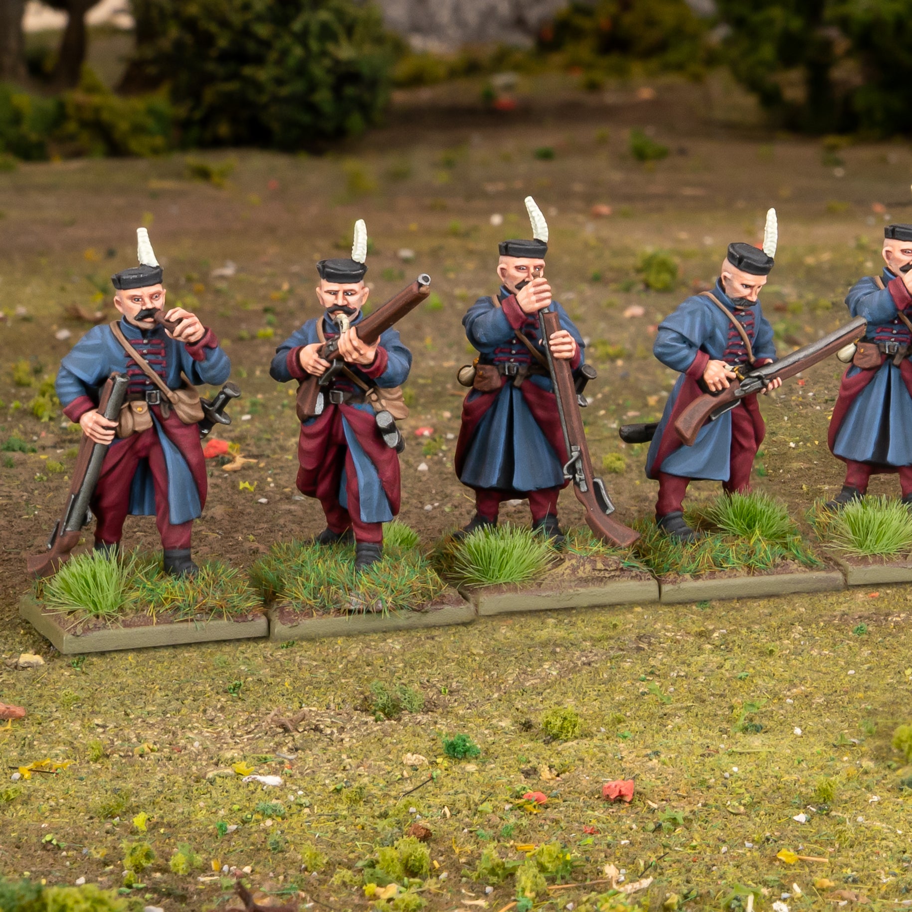 Early Hajduks reloading