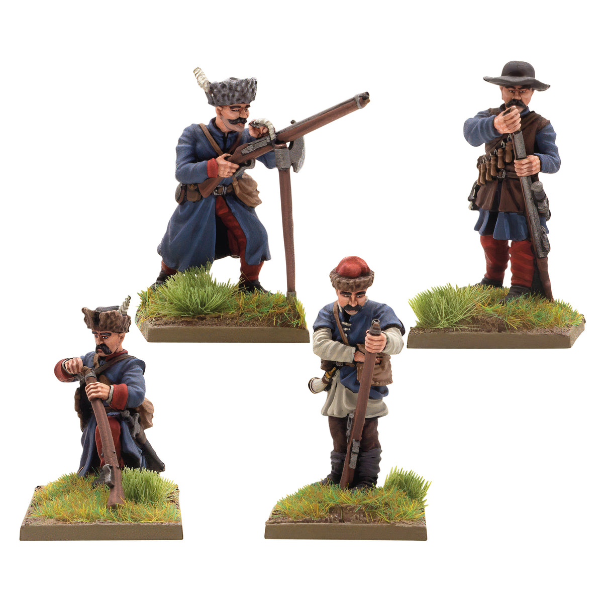 Polish-Lithuanian Commonwealth later infantry with muskets reloading