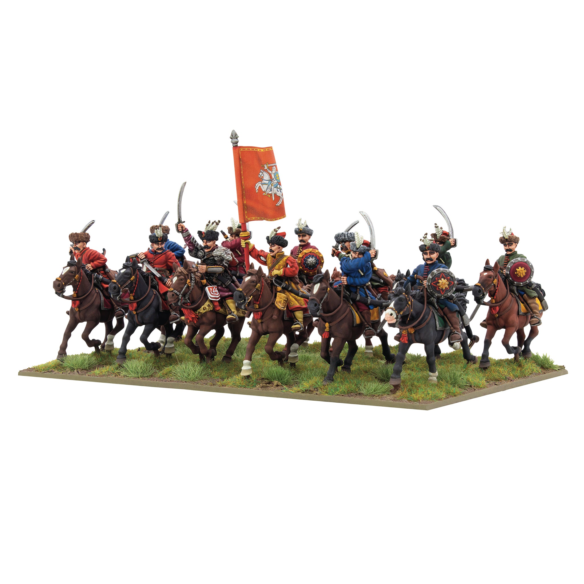 Polish-Lithuanian levy cavalry with sabres regiment