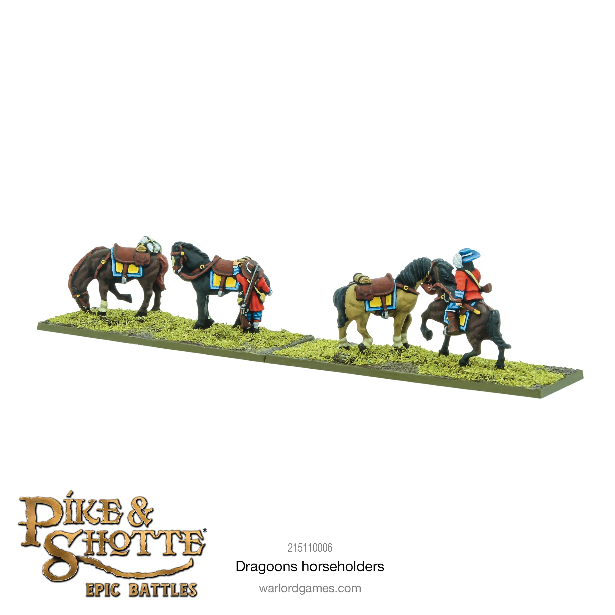 Pike & Shotte Epic Battles - Dragoons horseholders