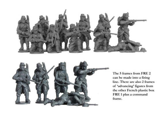 Figurine Team Miniature – Guerre Franco-Prussienne 1870 – Prussien Tireur Debout 54mm