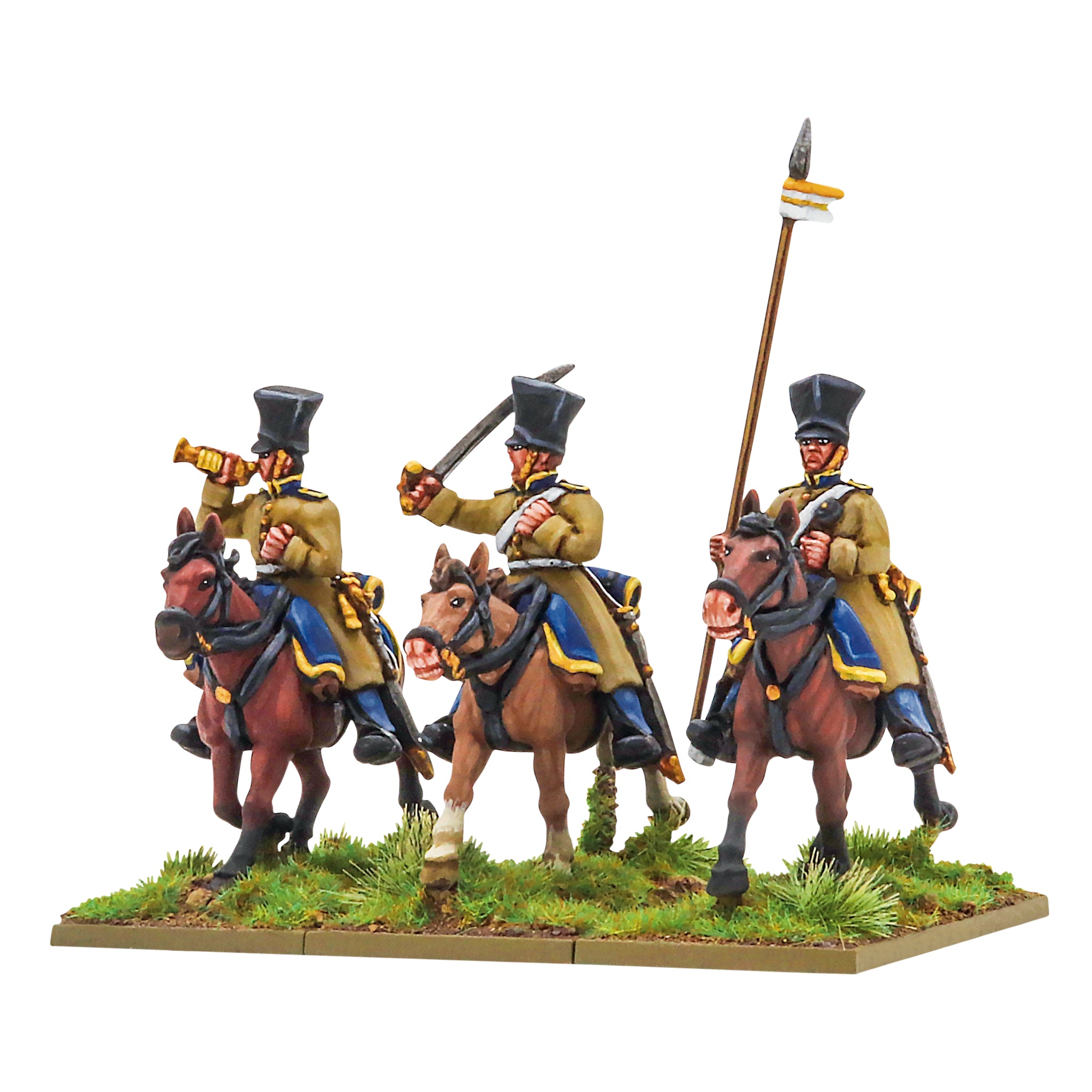 Crimean War Russian Lancers command