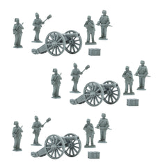 Crimean War Turkish artillery battery