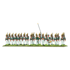 Crimean War Russian infantry in summer dress regiment
