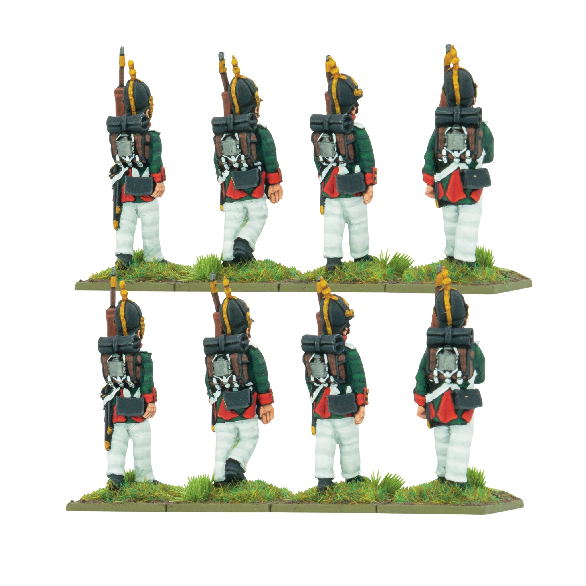 Crimean War Russian infantry in summer dress regiment