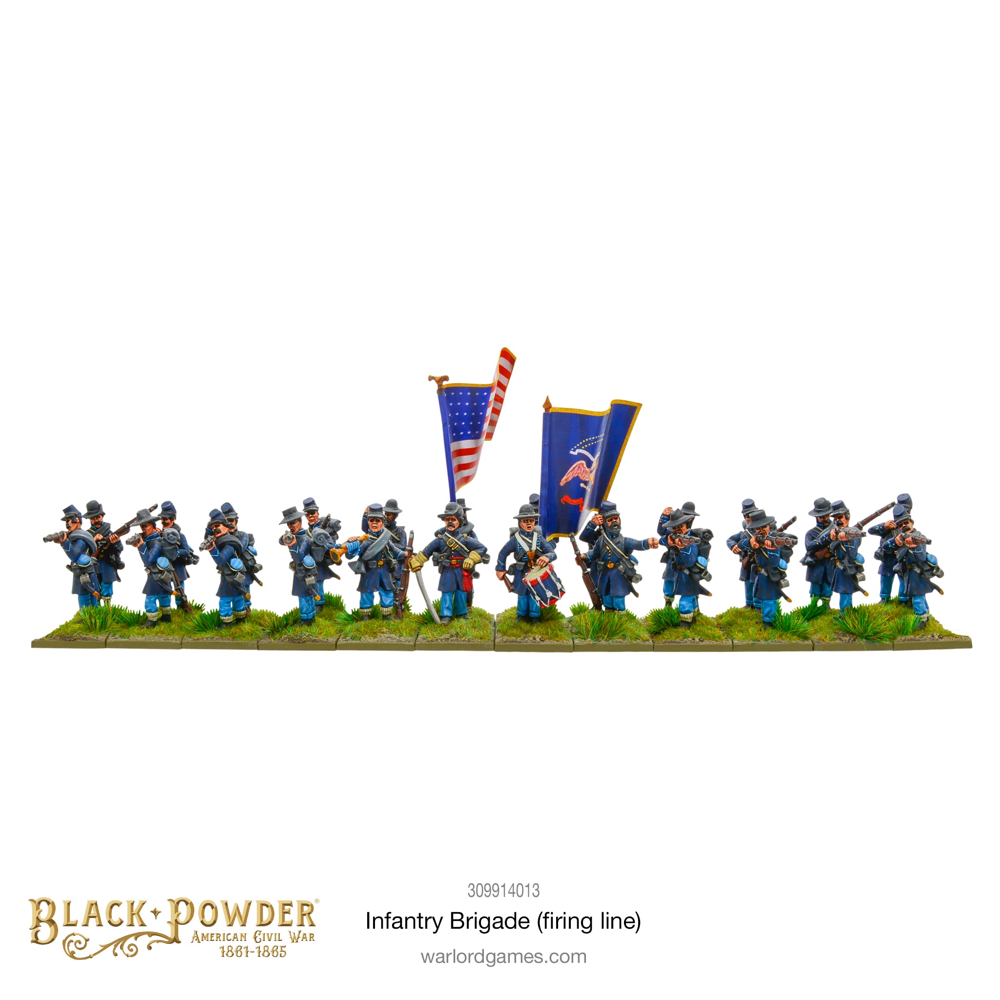 American Civil War Infantry Brigade (Firing Line)