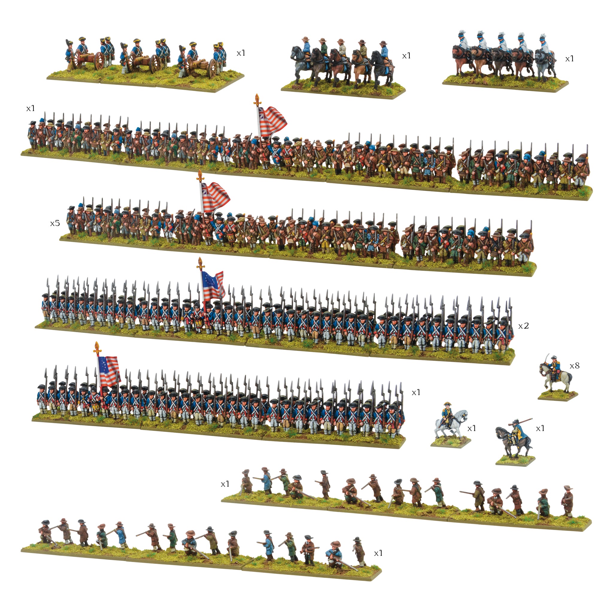 Revolution! 250th Anniversary edition Bundle with George Washington figure