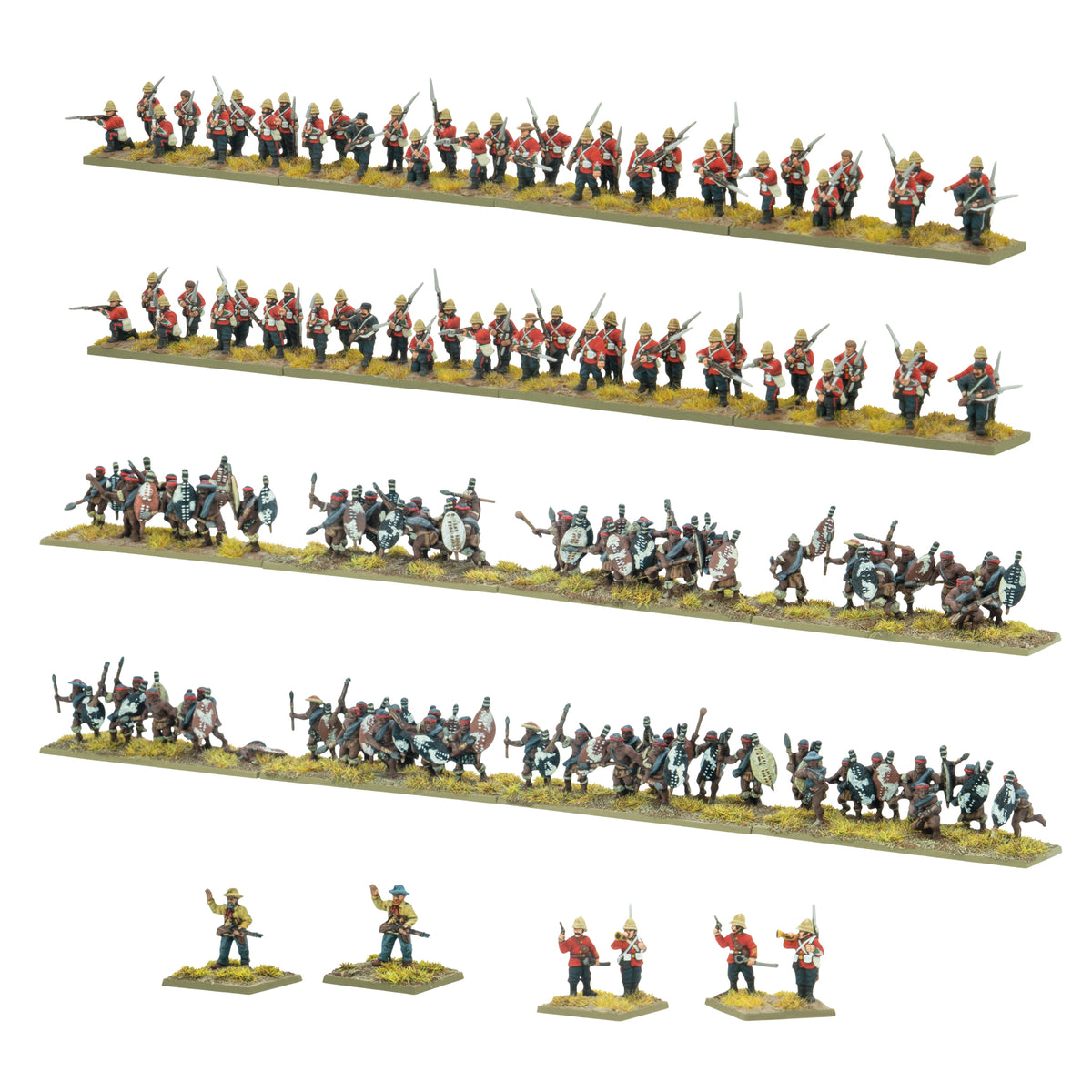Black Powder Epic Battles: Zulu! - British Army Brigade