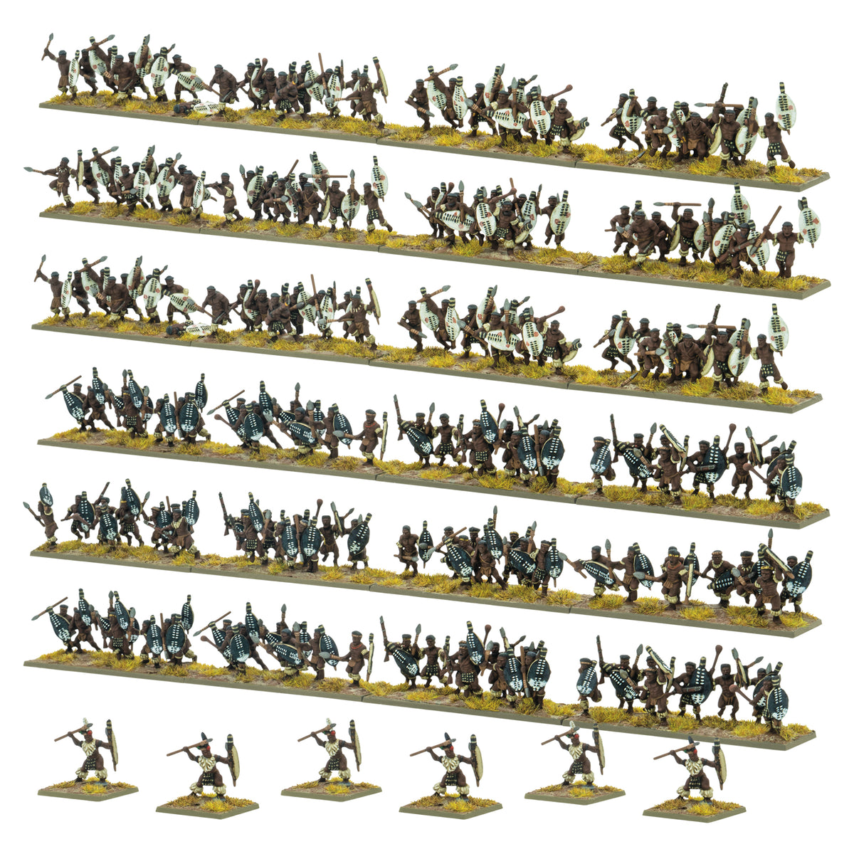 Black Powder Epic Battles: Zulu! - Zulu Impi Brigade