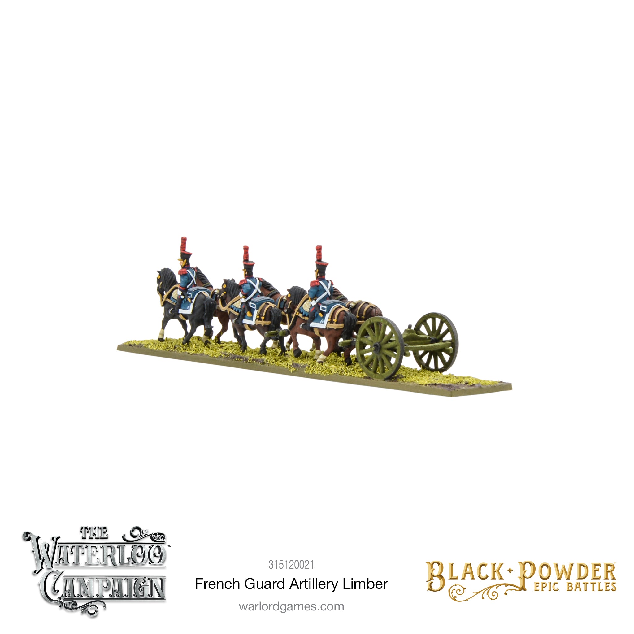 Black Powder Epic Battles: Napoleonic French Guard Artillery Limber