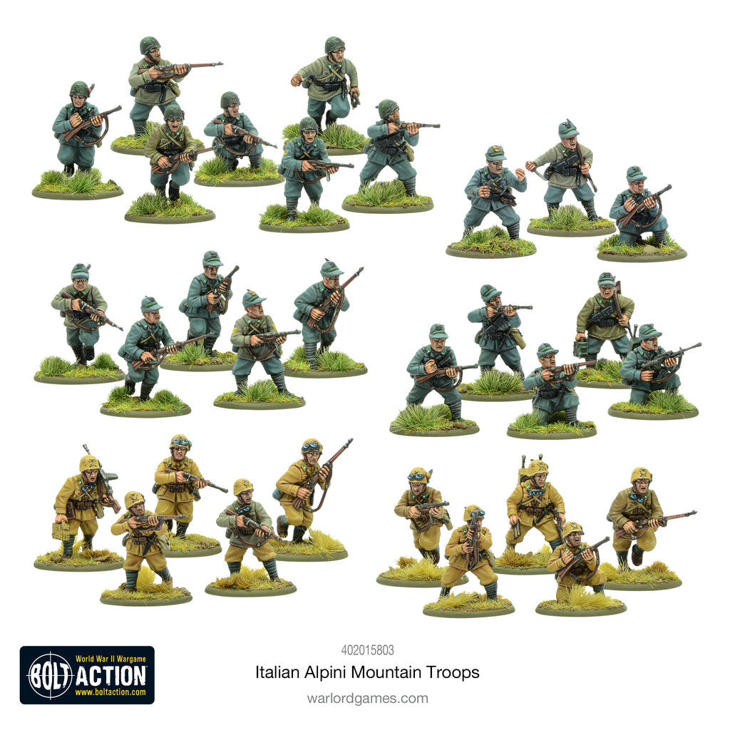 Italian Alpini Mountain Troops – Warlord Games Ltd