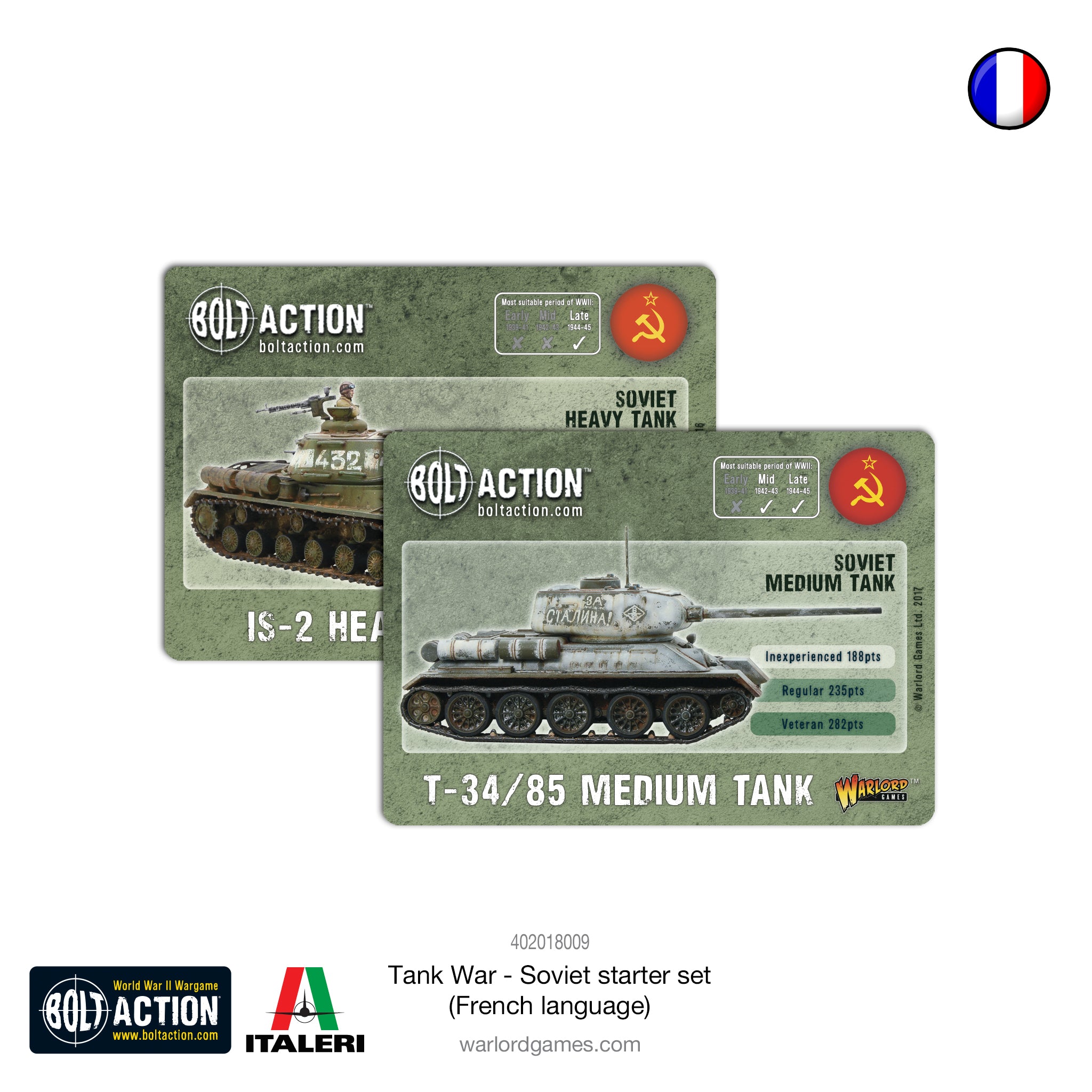 Tank War: Soviet starter set (French language)