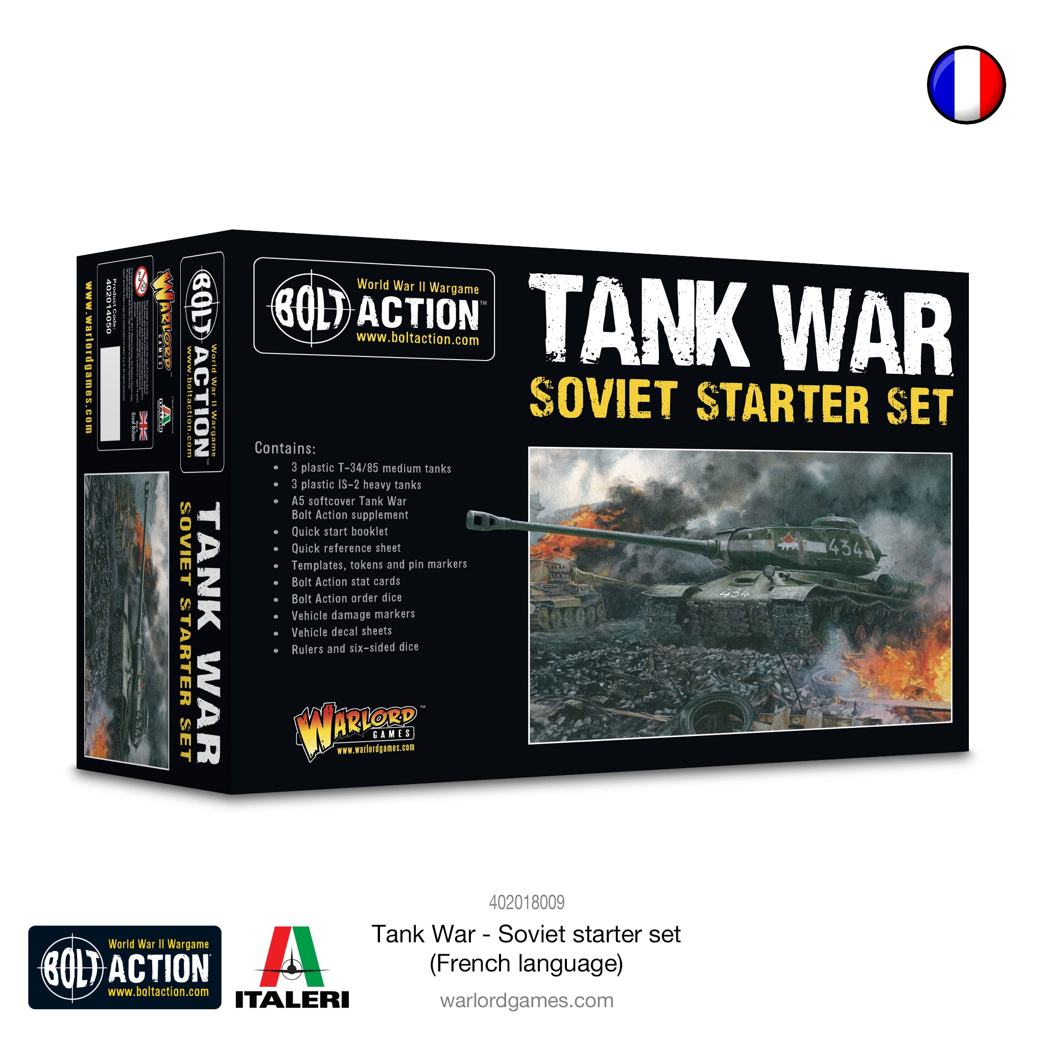 Tank War: Soviet starter set (French language)
