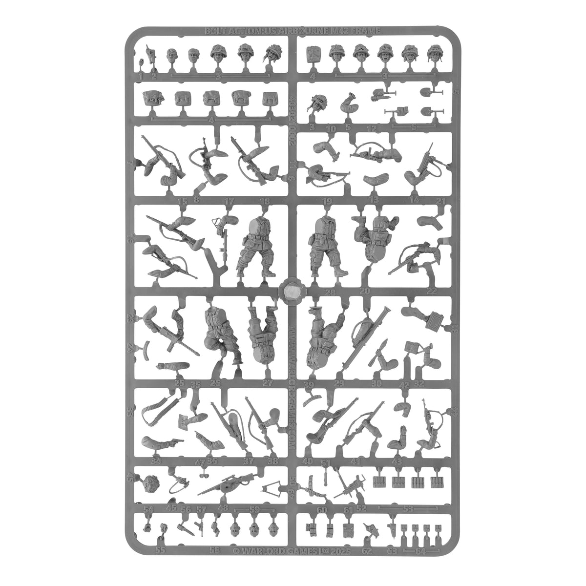 US Airborne M42 frame (2025) Sprue