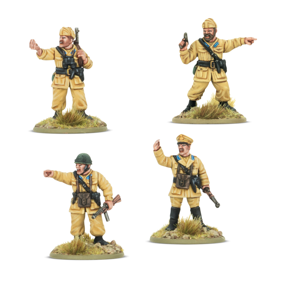 Italian Paracadutisti platoon commanders