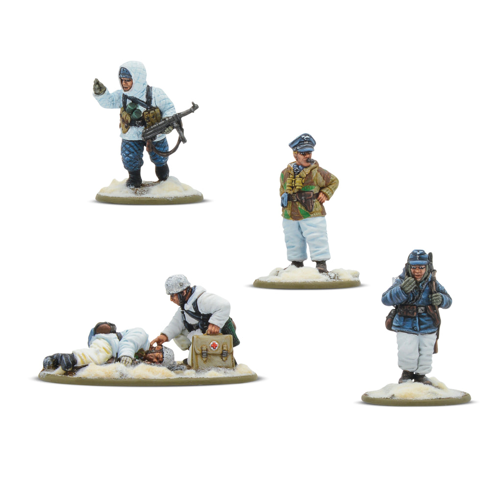 German Fallschirmjäger (Winter) Starter Army with Armies of Germany German Fallschirmjäger (Winter) Starter Army with Armies of Germany