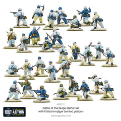 Bolt Action - Battle of the Bulge Starter Set with Fallschirmjäger (Winter) Platoon