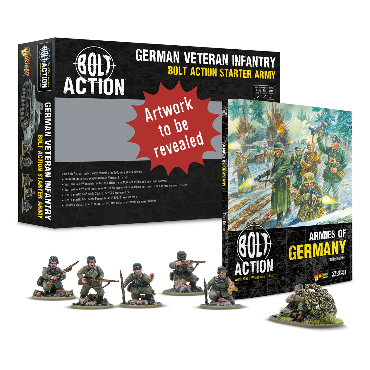 German Veteran Starter Army with Armies of Germany